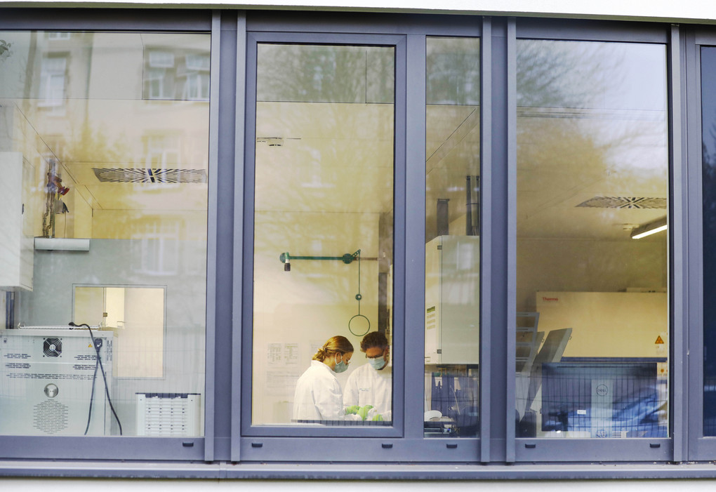Forschungslabor bei Biontech: Das Mainzer Unternehmen hat einen Impfstoff gegen Corona entwickelt. Anadolu Agency via Getty Images