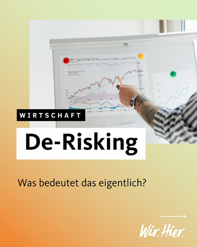 Beim De-Risking geht es um Risikominimierung. ℹ️