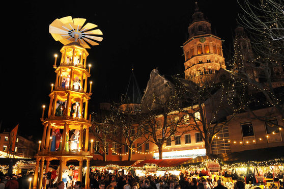 Weihnachtsmarkt in Mainz. Foto: Landeshauptstadt Mainz