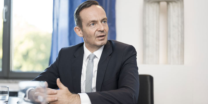 Interview Wirtschaftsminister RLP Volker Wissing © Jan Hosan